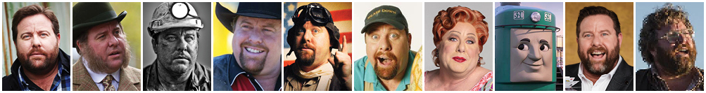 The many faces of Shane Jacobson